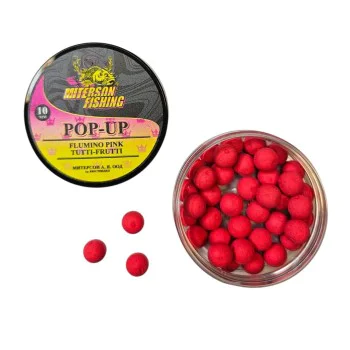 Плуващи топчета MITERSON Premium Pop-Up 10mm Flumino-Pink Tutti-Frutti