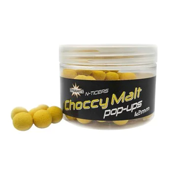 Плуващи топчета за стръв DYNAMITE BAITS N-Ticers Choccy Malt Pop-Up 12mm