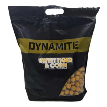Протеинови топчета DYNAMITE BAITS Big Fish Sweet Tiger and Corn 5kg