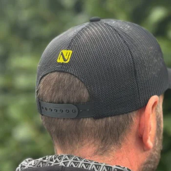 Шапка NUFISH Trucker Cap - Black
