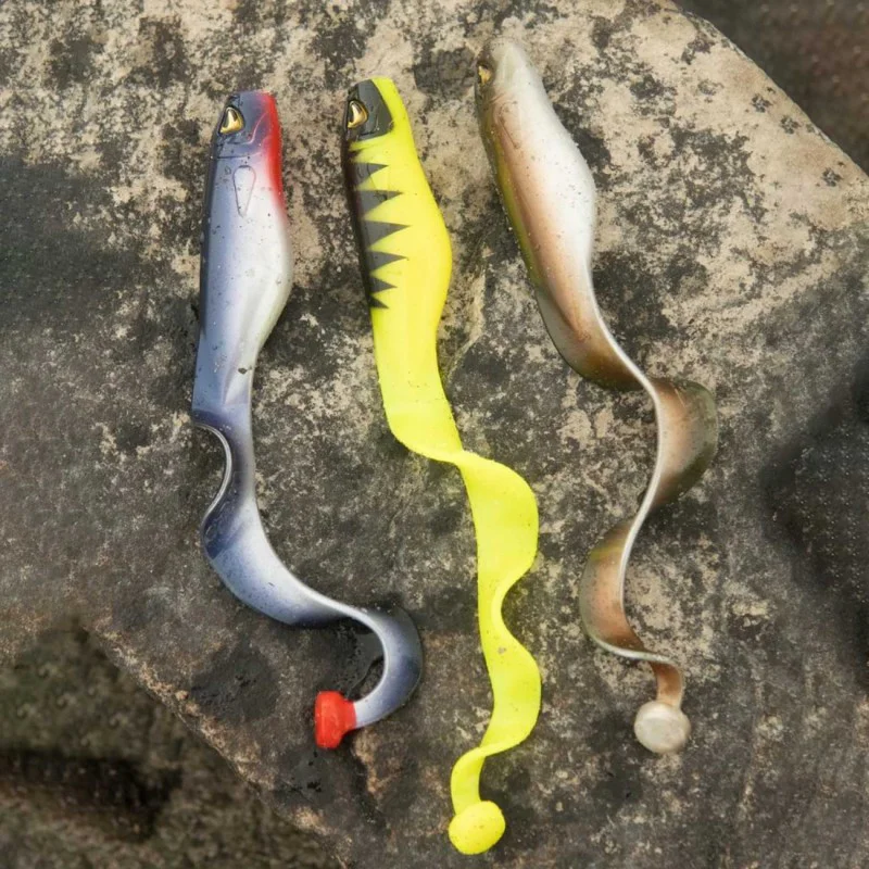 Силиконова примамка BLACK CAT Mega Curl Tail 22cm 29g