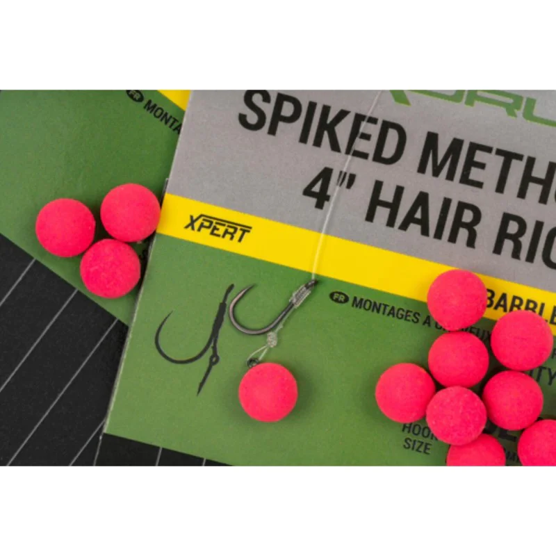 Вързани куки KORUM Spiked Method Hair Rigs Barbless