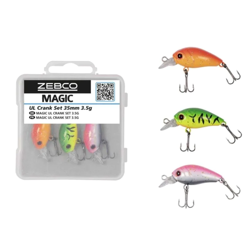 Воблер ZEBCO Magic UL Crank Set 35mm 3.5g