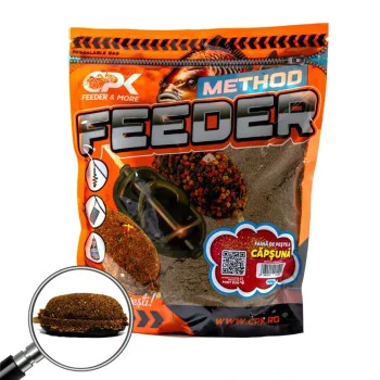 Захранка CPK Groundbait Method Feeder Fish Meal & Strawberry 900g