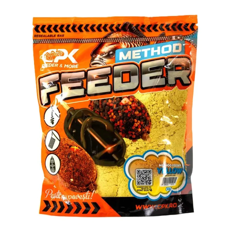 Захранка CPK Groundbait Method Feeder Yellow Sweetcorn 900g