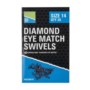 Вирбел PRESTON Diamond Eye Match Swivels