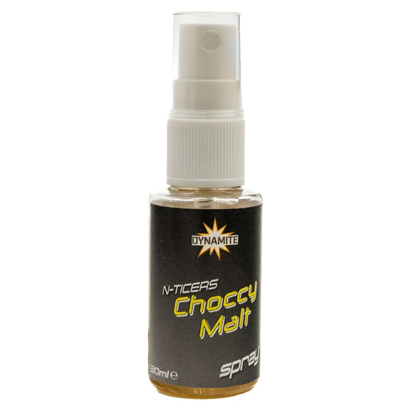 Ароматизиращ спрей DYNAMITE BAITS N-Ticers Choccy Malt Spray 30ml