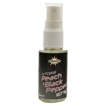 Ароматизиращ спрей DYNAMITE BAITS N-Ticers Peach and Black Pepper Spray 30ml