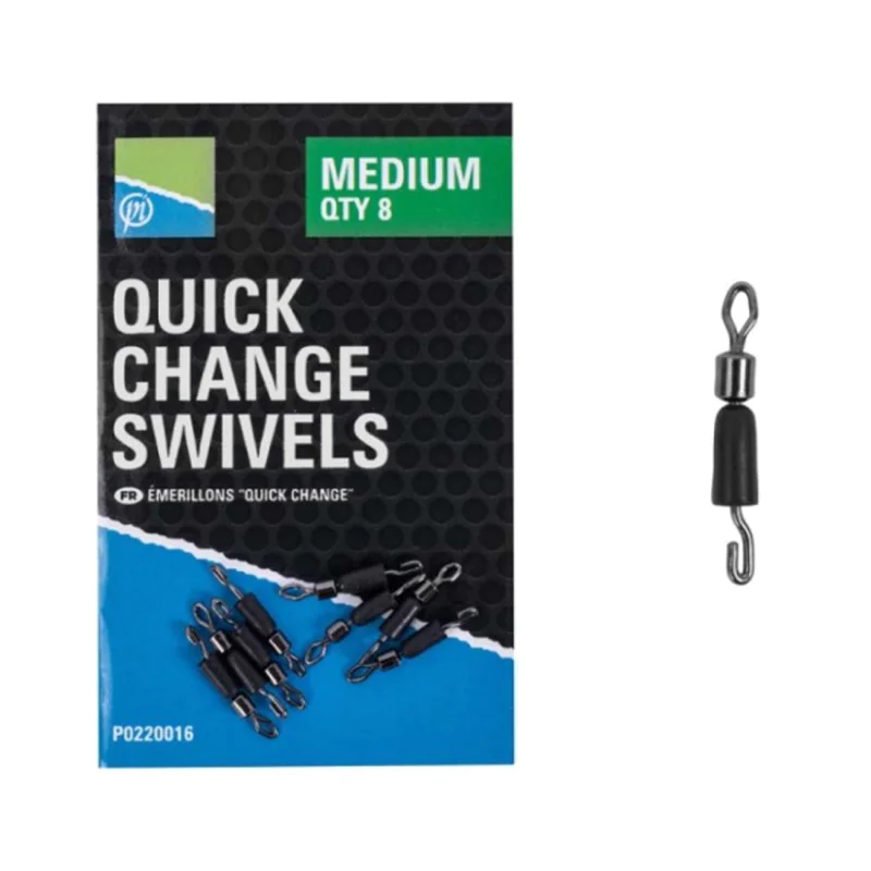 Бързи връзки PRESTON Quick Change Swivels