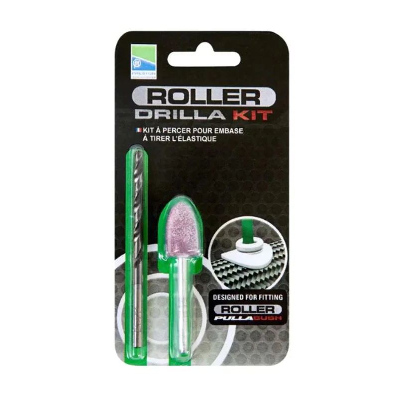 Комплект за монтаж на ластик PRESTON Roller Pulla Drilla Kit