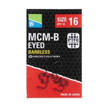 Куки без контра PRESTON MCM-B Eyed Hooks