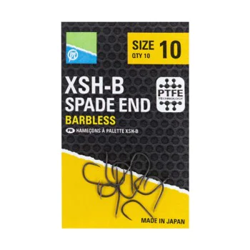 Куки без контра PRESTON XSH-B Spade End - Barbless
