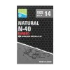 Куки единични PRESTON Natural N-40