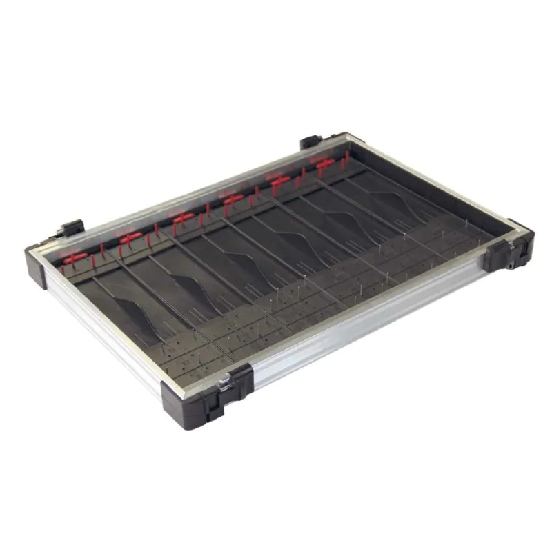 Модул за платформа RIVE Hooklength Winders Tray 30mm + 6 Black Hook Length Winders