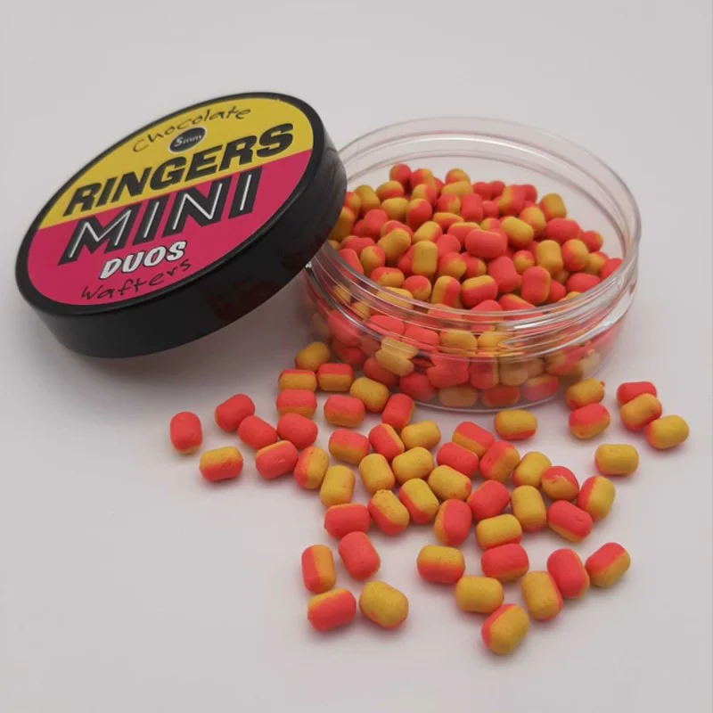 Неутрални дъмбели RINGERS Mini Duo Wafters Yellow & Pink 30g