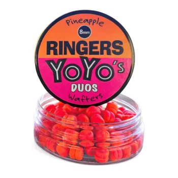 Неутрални дъмбели RINGERS Yoyos Duo Wafters Orange & Pink 8mm