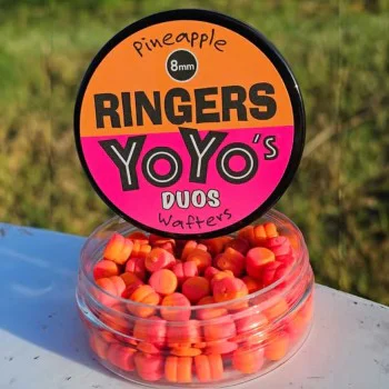 Неутрални дъмбели RINGERS Yoyos Duo Wafters Orange & Pink 8mm