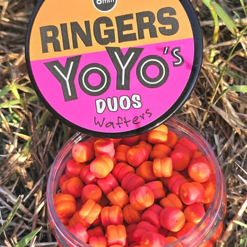 Неутрални дъмбели RINGERS Yoyos Duo Wafters Orange & Pink 8mm