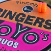 Неутрални дъмбели RINGERS Yoyos Duo Wafters Orange & Pink 8mm