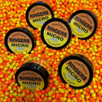 Неутрални топчета RINGERS Micro Duos Orange & Yellow Round 6mm
