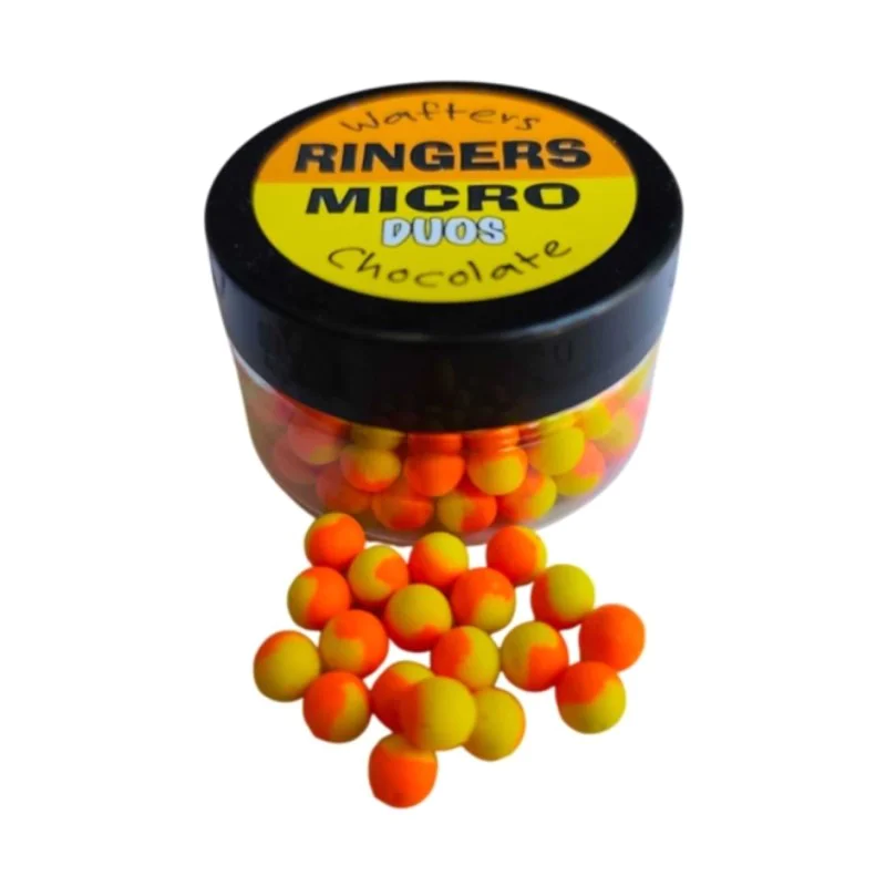 Неутрални топчета RINGERS Micro Duos Orange & Yellow Round 6mm