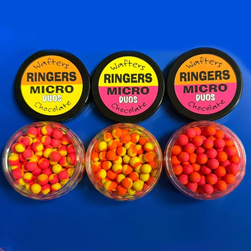 Неутрални топчета RINGERS Micro Duos Orange & Yellow Round 6mm