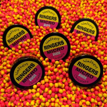 Неутрални топчета RINGERS Micro Duos Pink & Yellow Round 6mm