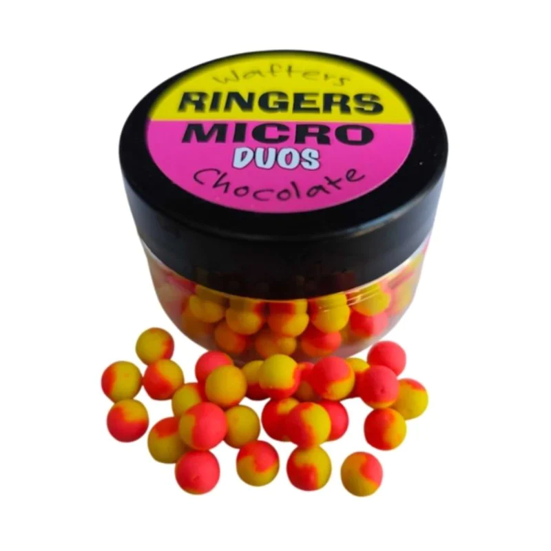 Неутрални топчета RINGERS Micro Duos Pink & Yellow Round 6mm