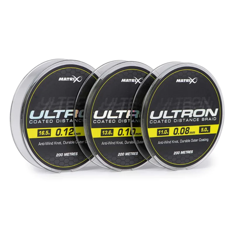 Плетено влакно MATRIX Ultron Coated Braid 200m