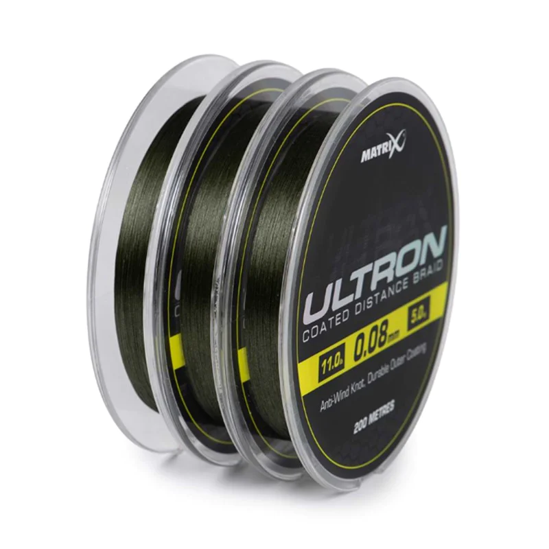 Плетено влакно MATRIX Ultron Coated Braid 200m
