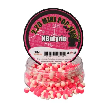 Плуващи топчета 2.20 Baits Mini Pop-up N-Butyric 5.5mm 50ml