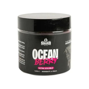 Протеинови топчета за стръв NBURN Baits Hookbaits Ocean Berry Ultra Soluble 16mm