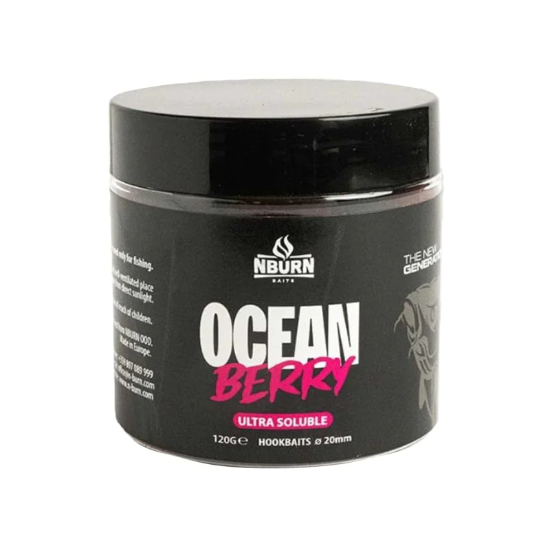 Протеинови топчета за стръв NBURN Hookbaits Ocean Berry Insoluble 16mm