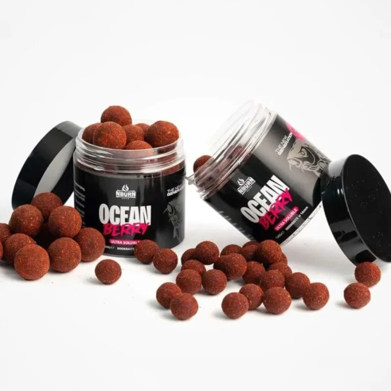 Протеинови топчета за стръв NBURN Hookbaits Ocean Berry Insoluble 16mm
