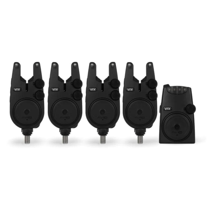 Сигнализатори AVID CARP VTX 4+1 Bite Alarm Set