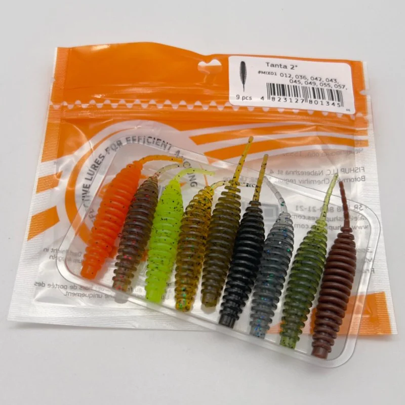 Силиконова примамка FISHUP Tanta 2 inch - Mix Colors