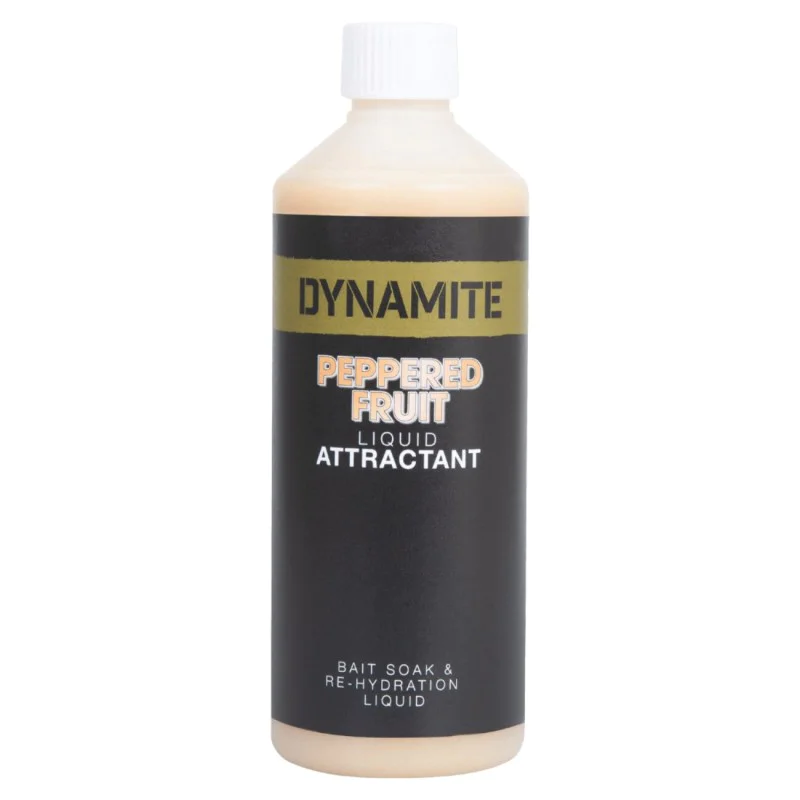 Течен ароматизатор DYNAMITE BAITS Peppered Fruit Liquid Attractant 500ml