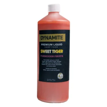 Течен ароматизатор DYNAMITE BAITS Premium Liquid Carp Food Sweet Tiger Forbidden Fruits 1L