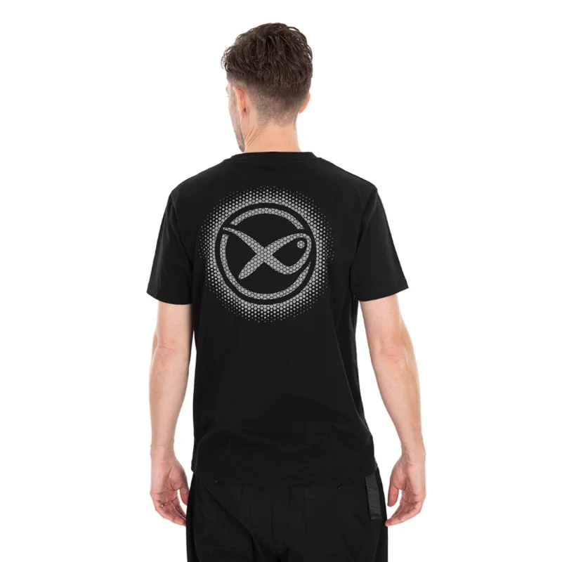 Тениска MATRIX Large Fade Logo T-Shirt Black/Grey