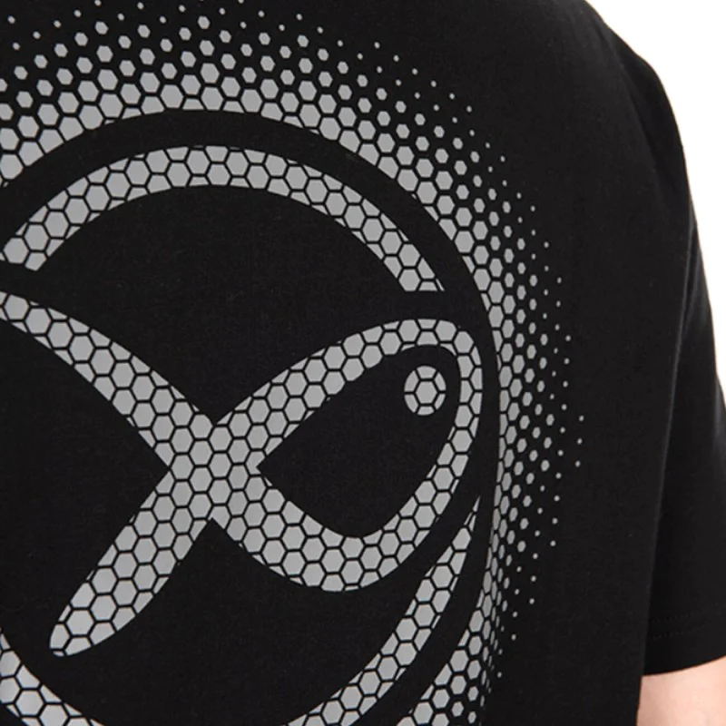 Тениска MATRIX Large Fade Logo T-Shirt Black/Grey