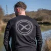 Тениска MATRIX Large Fade Logo T-Shirt Black/Grey