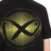 Тениска MATRIX Large Fade Logo T-Shirt Black/Lime