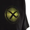 Тениска MATRIX Large Fade Logo T-Shirt Black/Lime