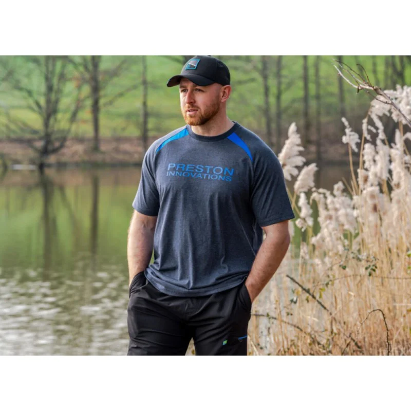 Тениска PRESTON Navy Tide T-Shirt