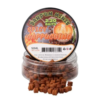 Вафтери с малка плаваемост 2.20 Baits Wafter Band’um Minis Spicy Capuccino 5mm 50ml
