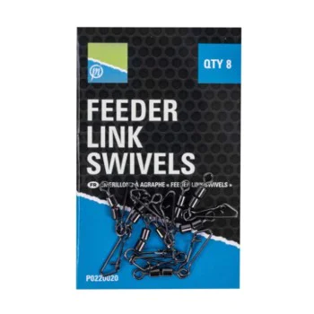 Вирбел с карабина PRESTON Double Feeder Link Swivels