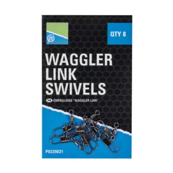Вирбел с карабина PRESTON Waggler Link Swivels
