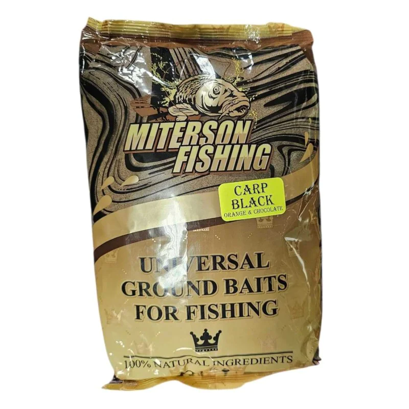 Захранка MITERSON Carp Black - Orange and Chocolate 1kg