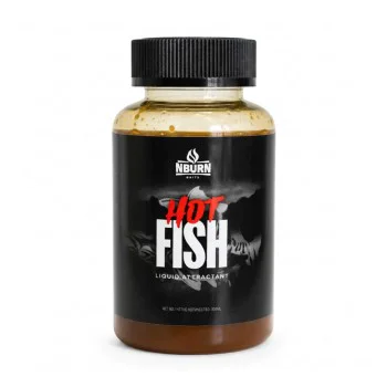 Дип - атрактант NBURN Liquid Attractant Hot Fish 300ml