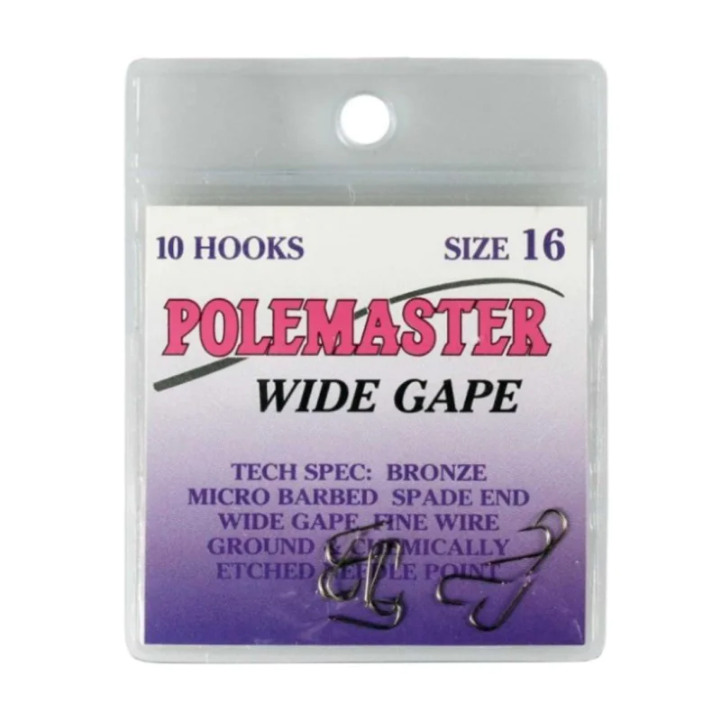 Куки единични DRENNAN Polemaster Wide Gape